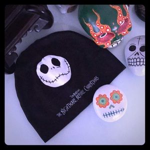 Nightmare Before Christmas Baby Beanie